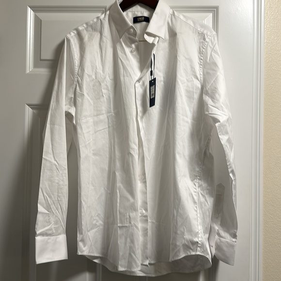 Cavalli Class Mens White Slim Fit Dress Shirt 18 NEW NWT - Picture 4 of 7
